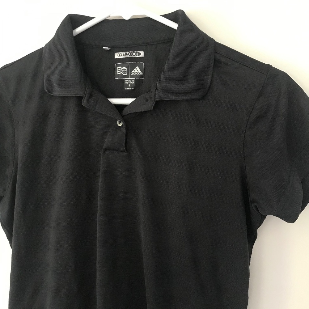 🌻EUC Adidas Climacool Polo Tee